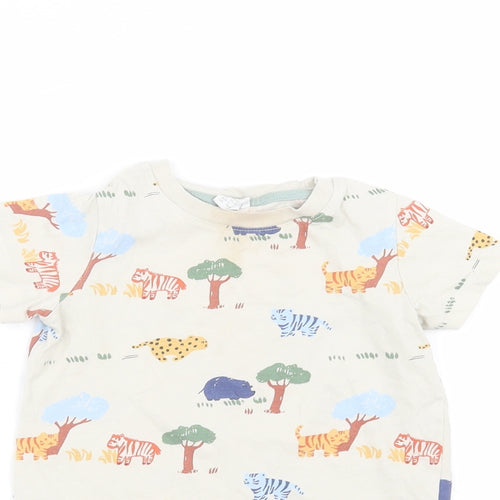 H&M Baby Brown   Basic T-Shirt Size 18-24 Months