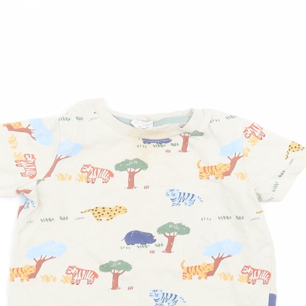 H&M Baby Brown   Basic T-Shirt Size 18-24 Months