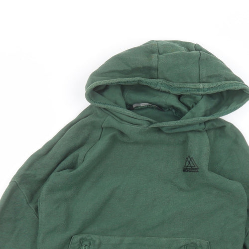 George Boys Green   Pullover Hoodie Size 8-9 Years