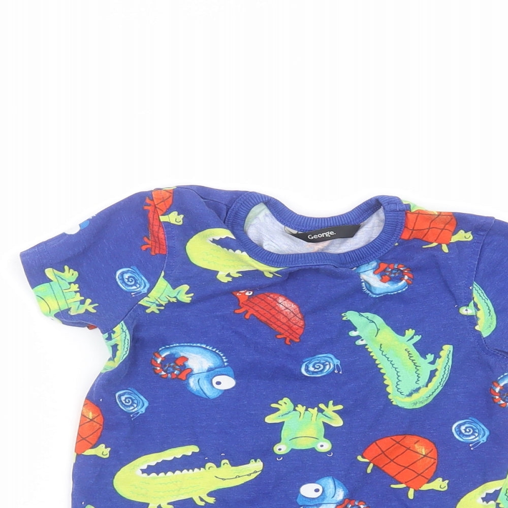 George Baby Blue   Basic T-Shirt Size 18-24 Months