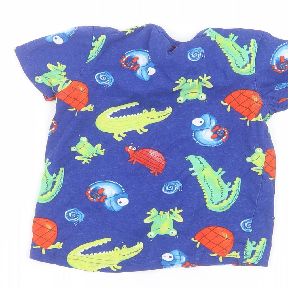 George Baby Blue   Basic T-Shirt Size 18-24 Months