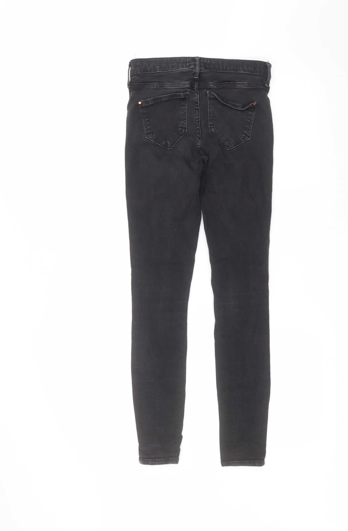 River Island Womens Black   Skinny Jeans Size 8 L26 in