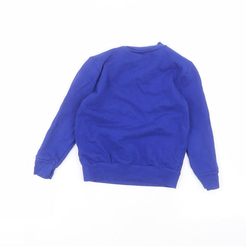 George Boys Blue   Pullover Jumper Size 3-4 Years  - Spider man