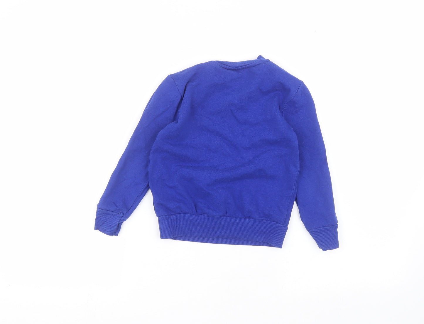 George Boys Blue   Pullover Jumper Size 3-4 Years  - Spider man