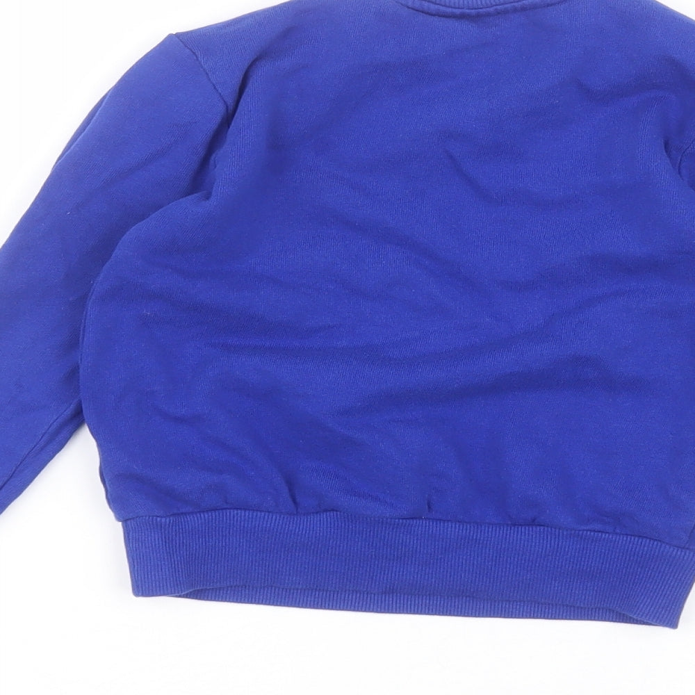 George Boys Blue   Pullover Jumper Size 3-4 Years  - Spider man
