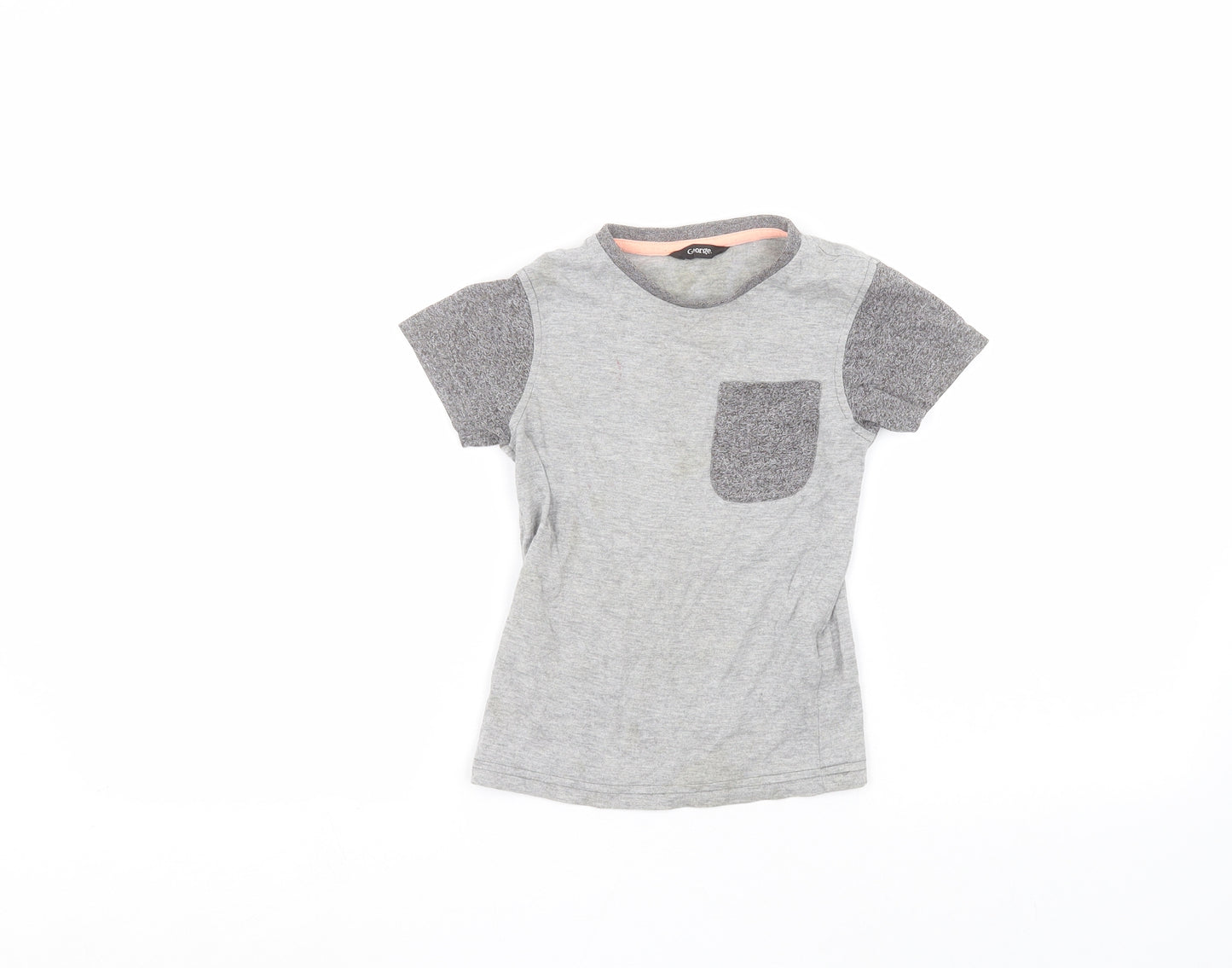 George Boys Grey   Basic T-Shirt Size 3-4 Years