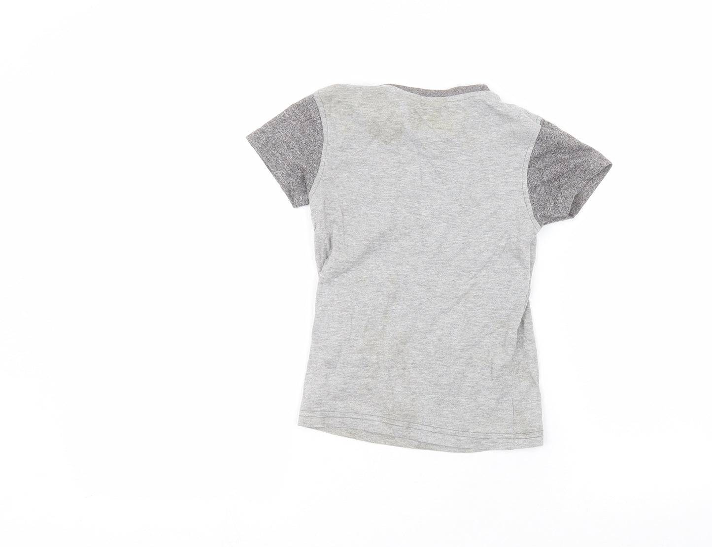 George Boys Grey   Basic T-Shirt Size 3-4 Years