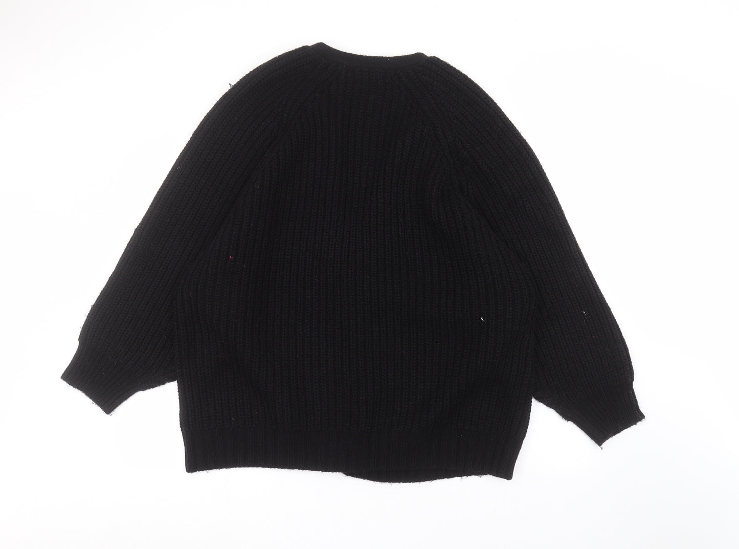 Brave Soul Womens Black   Jacket Coatigan Size M
