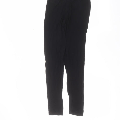 Boohoo Womens Black   Sweatpants Trousers Size L L23 in