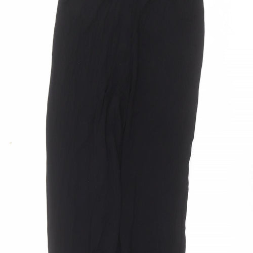 Boohoo Womens Black   Sweatpants Trousers Size L L23 in