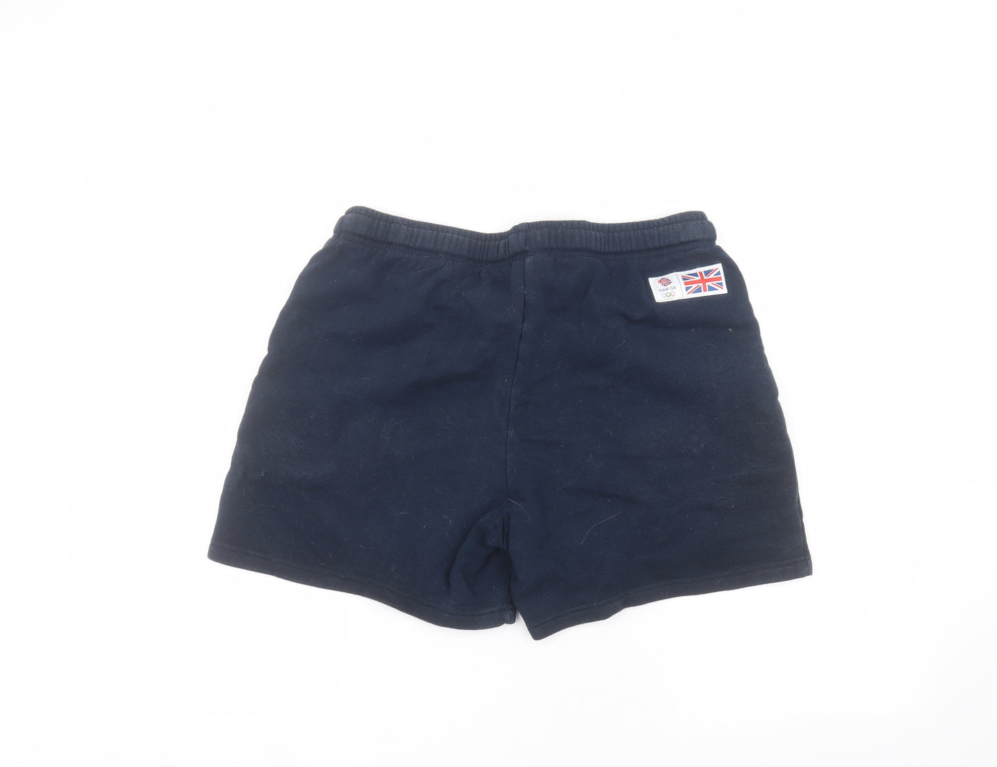 Team GB Mens Blue   Sweat Shorts Size M