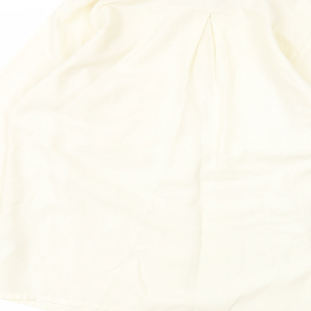 Hamells Womens White   Basic Button-Up Size 10