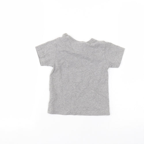 Preworn Baby Grey   Basic T-Shirt Size 18-24 Months
