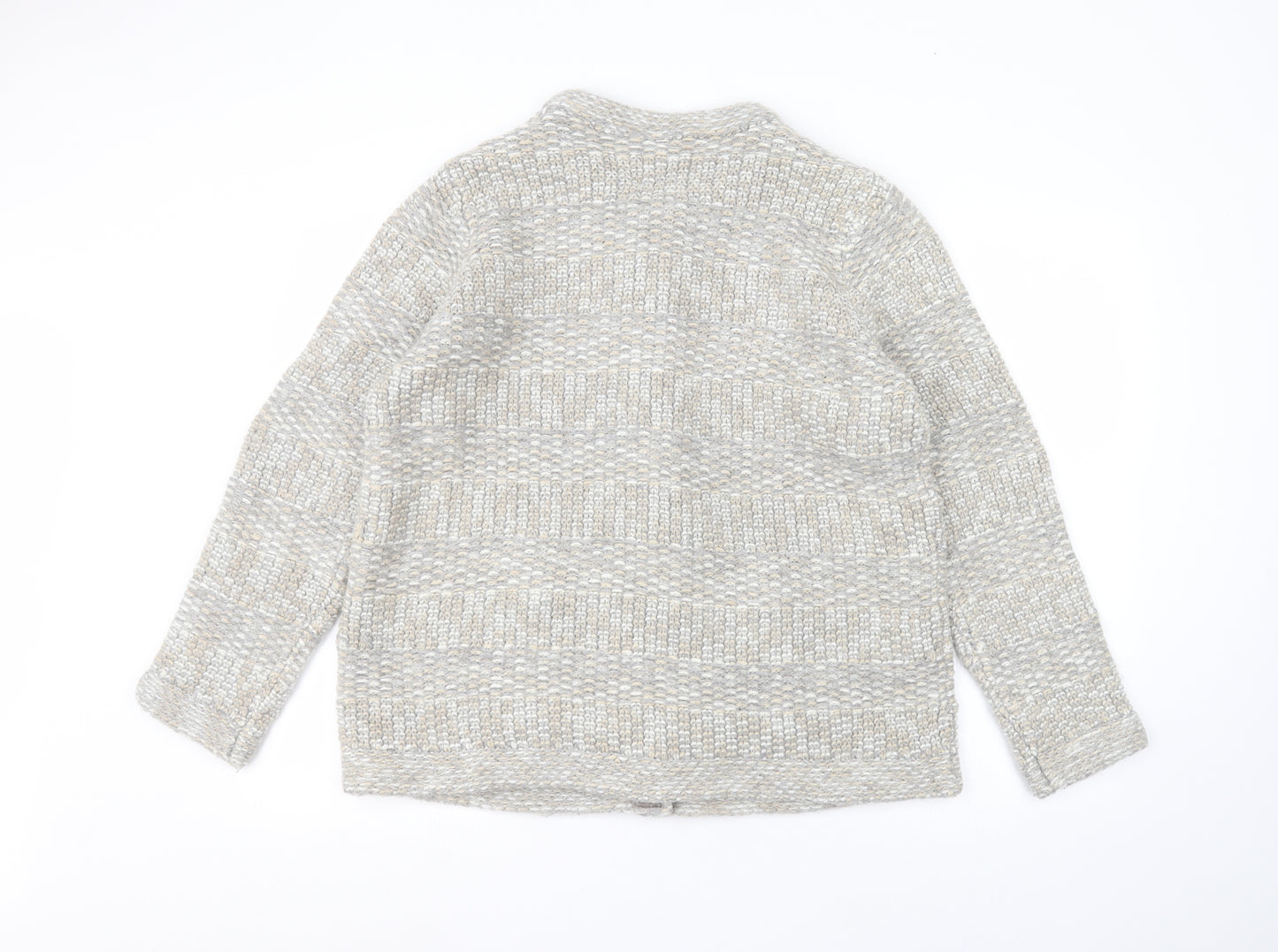 Country Rose Soap Co. Womens Grey   Cardigan Jumper Size L