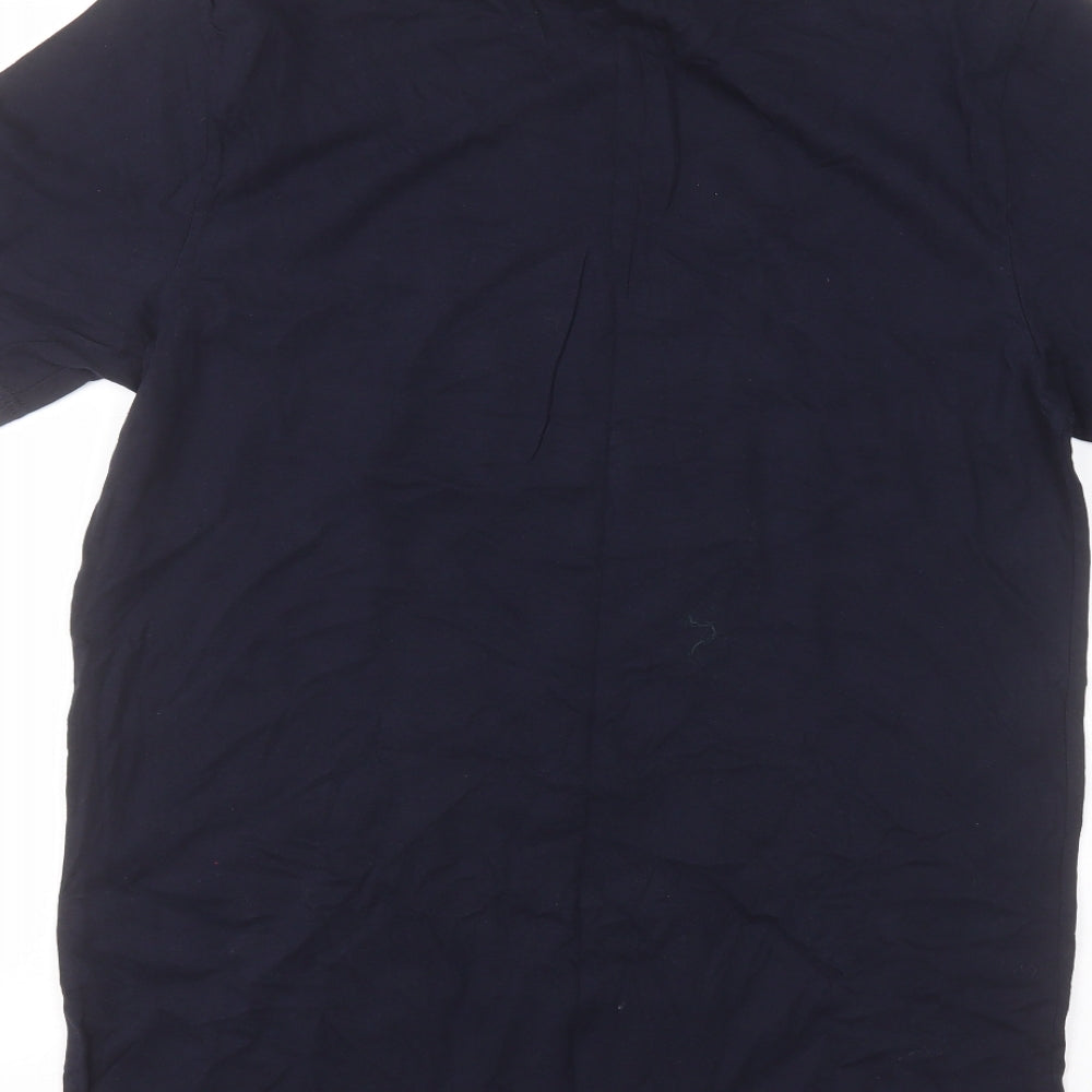 M&Co Mens Blue    T-Shirt Size S