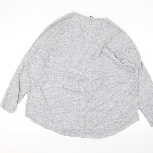 Preworn Womens Grey   Pullover Jumper Size 22