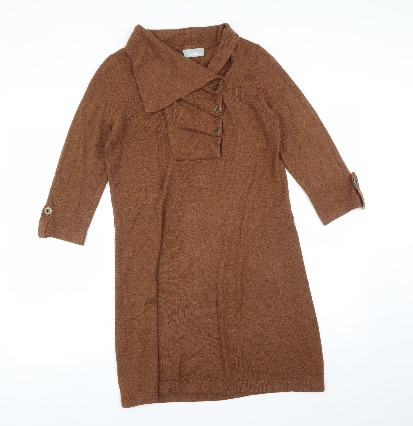 Wallis Womens Brown   Jumper Dress  Size M