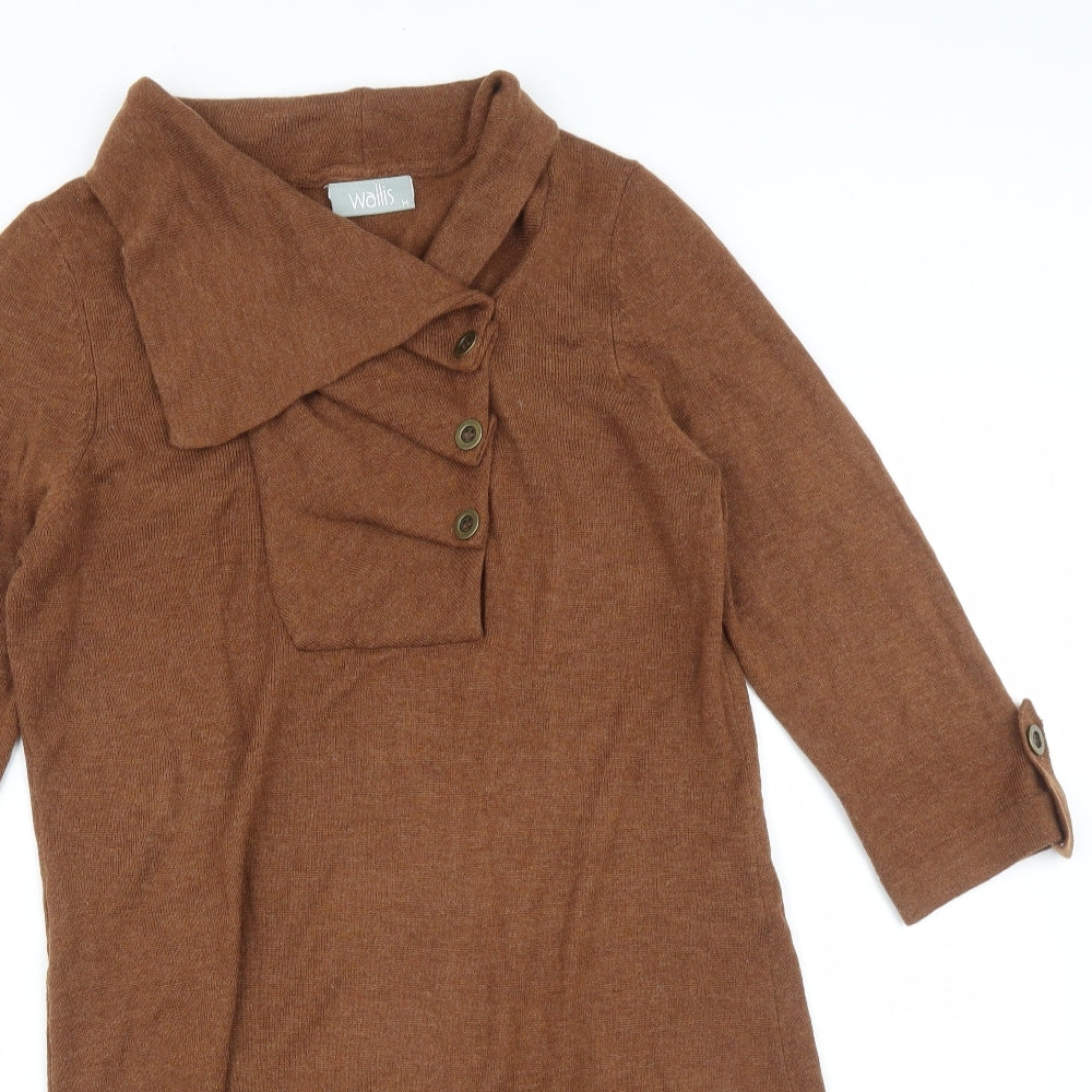 Wallis Womens Brown   Jumper Dress  Size M