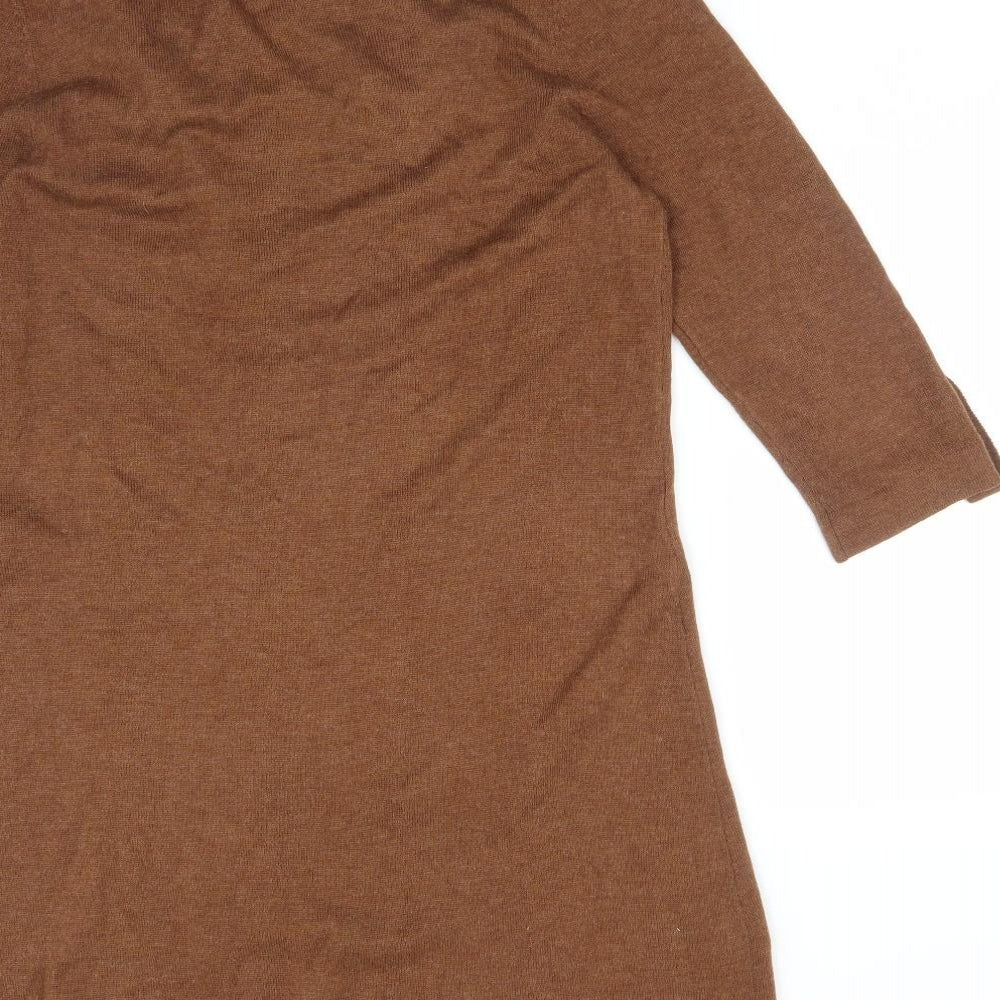 Wallis Womens Brown   Jumper Dress  Size M