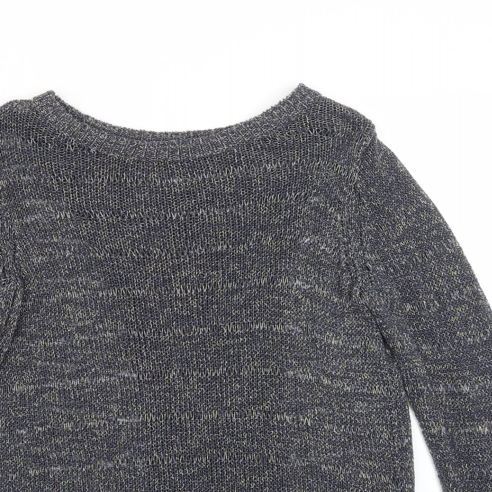 M&S Womens Multicoloured   Pullover Jumper Size 12