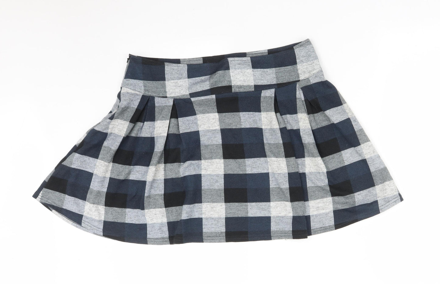 Atmosphere Womens Multicoloured Check  Skater Skirt Size 14