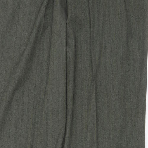 M&S Womens Green   Trousers  Size 14 L26 in