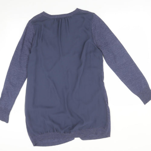 Per Una Womens Purple   Cardigan Jumper Size 14