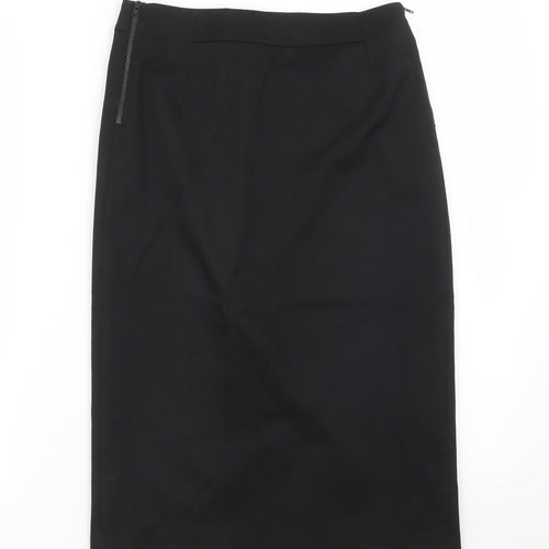Warehouse Womens Black   Straight & Pencil Skirt Size 8