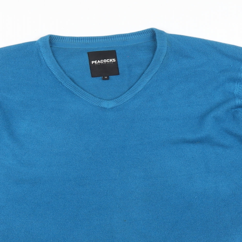 Peacocks Mens Blue   Pullover Sweatshirt Size M
