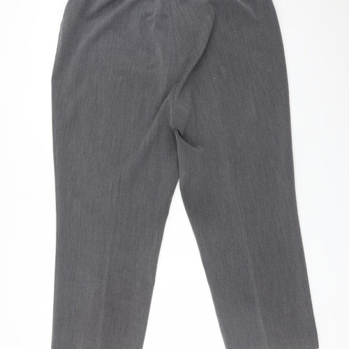 BM Womens Grey   Trousers  Size 18 L25 in