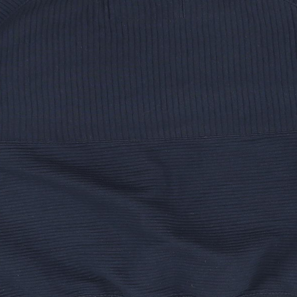 GENETIC APPAREL Mens Blue Striped  Pullover Sweatshirt Size XL