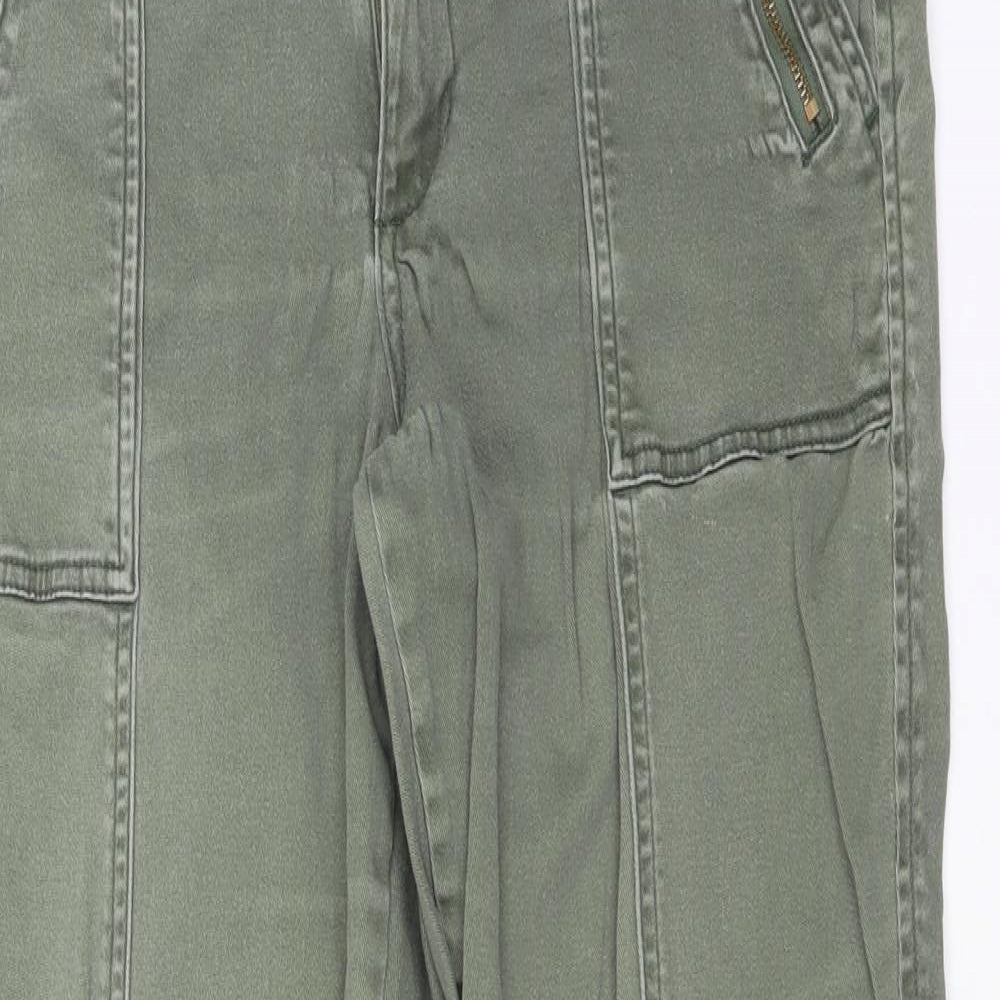 Preworn Womens Green   Straight Jeans Size 12 L29 in
