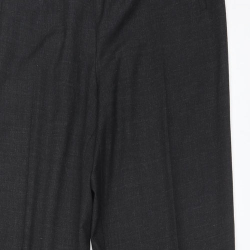 AMARANTO Womens Grey   Trousers  Size 14 L31 in