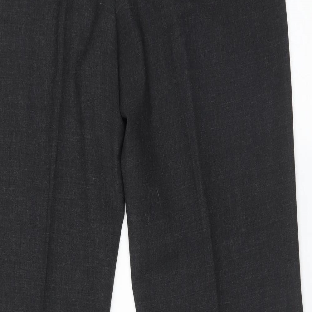 AMARANTO Womens Grey   Trousers  Size 14 L31 in