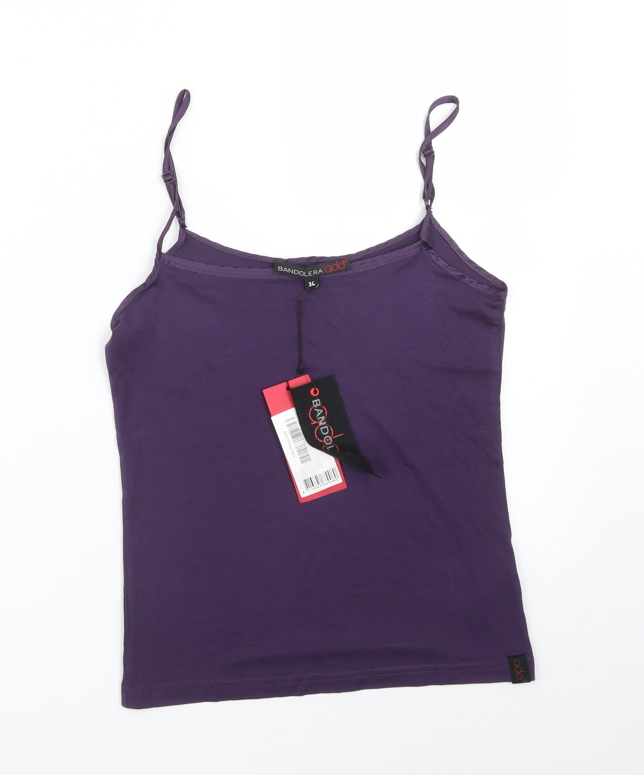 BANDOLERA Womens Purple   Camisole T-Shirt Size 6