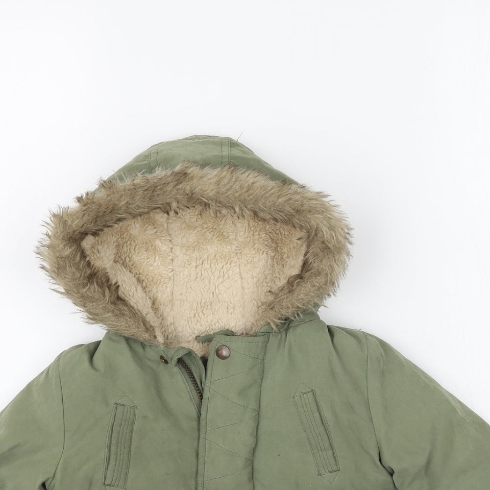 George Baby Green   Overcoat Coat Size 9-12 Months