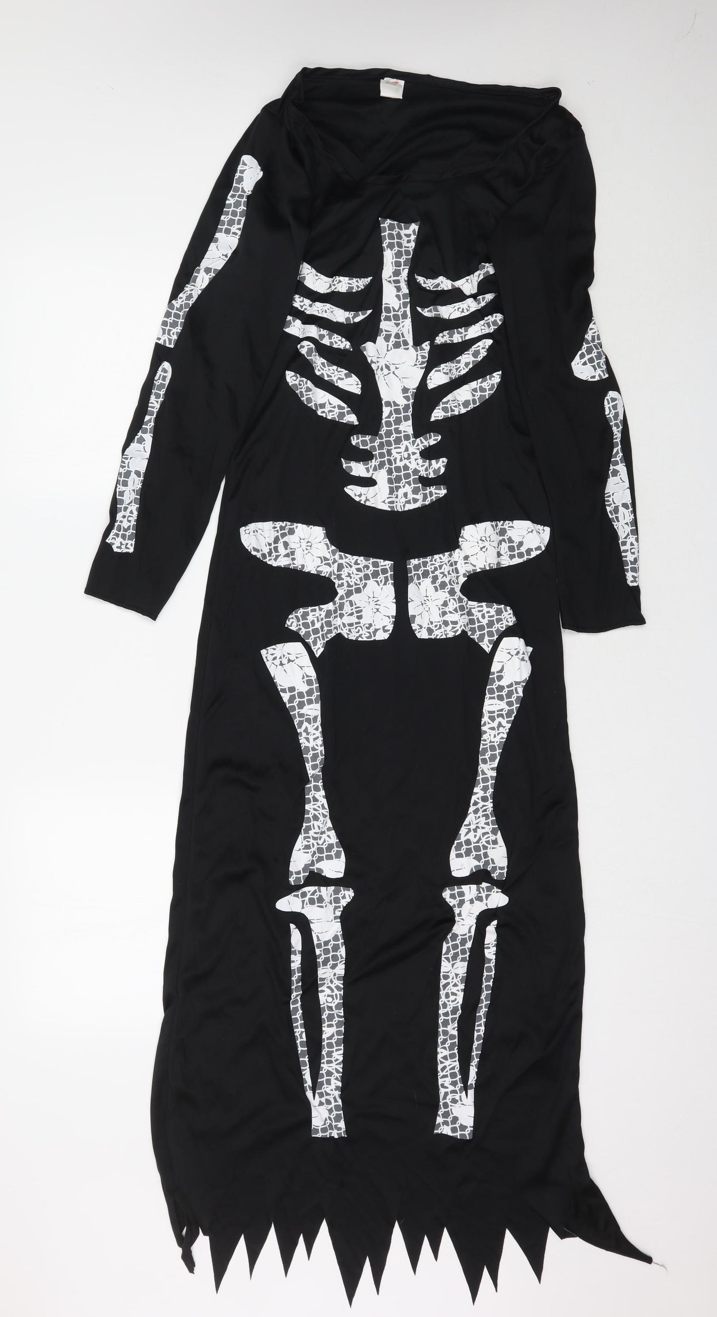 Smiffys Womens Beige   Maxi  Size M  - SKELETON HALLOWEEN COSTUME