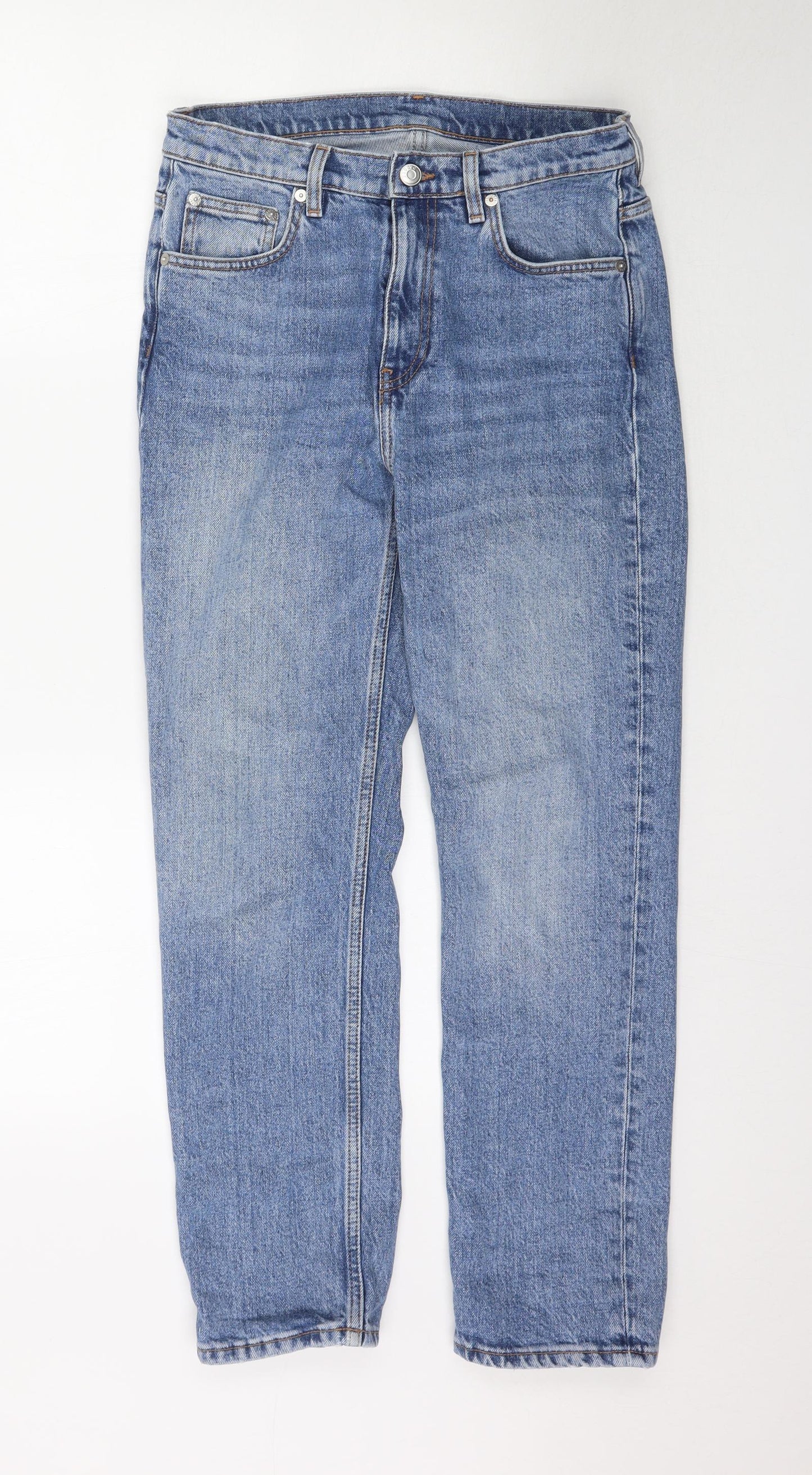 Arket Womens Blue  Denim Straight Jeans Size 28 in L28 in