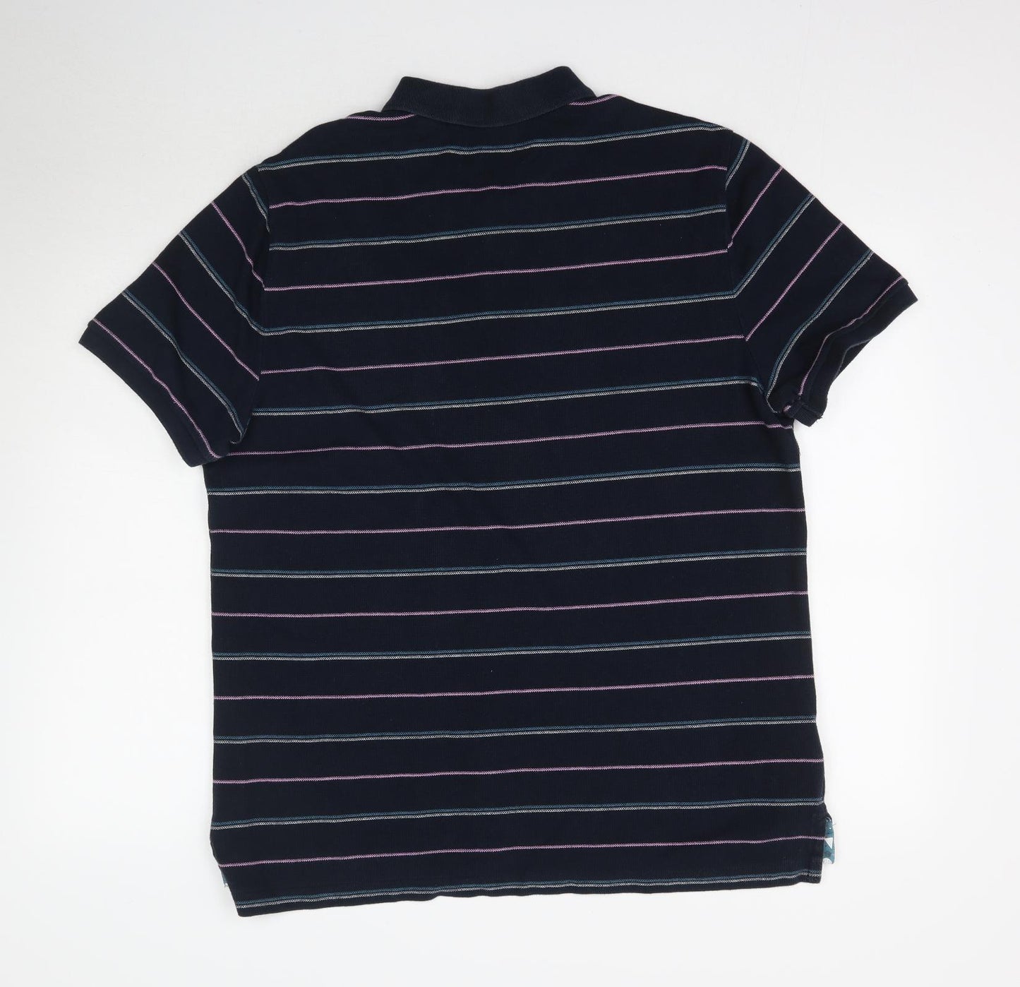 Penguin Mens Multicoloured Striped   Polo Size XL