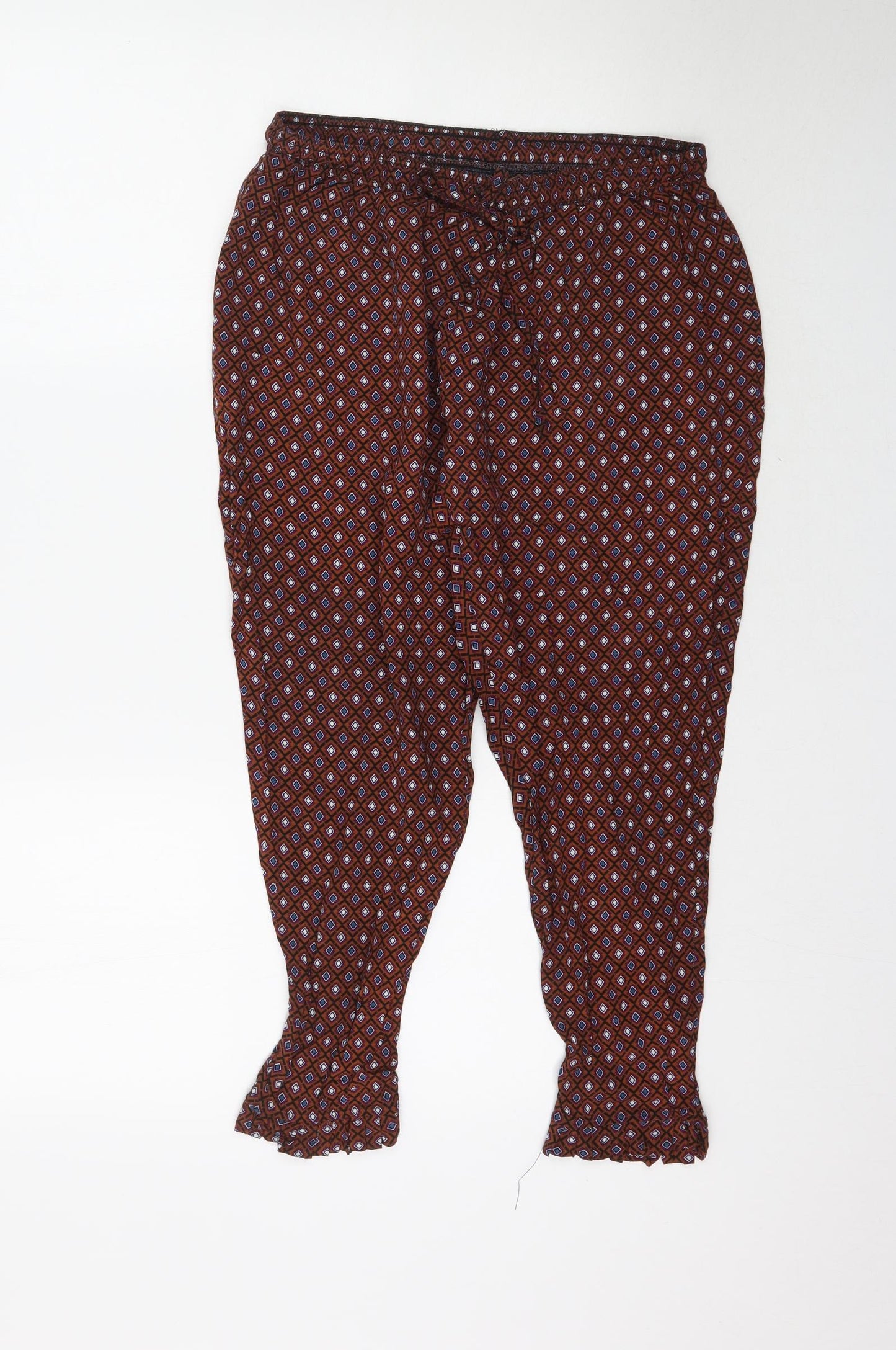 Preworn Womens Multicoloured   Trousers  Size L L24 in