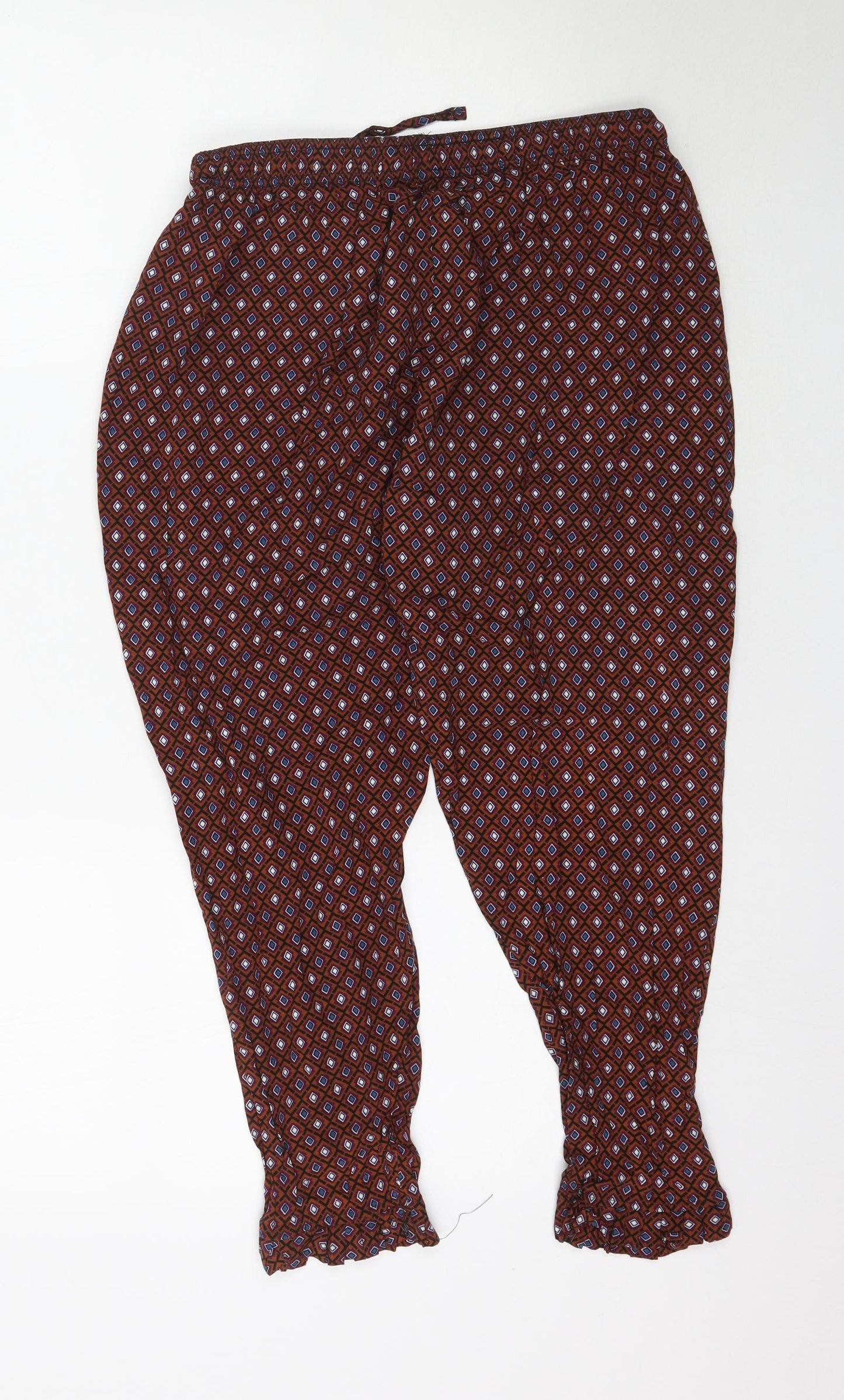 Preworn Womens Multicoloured   Trousers  Size L L24 in
