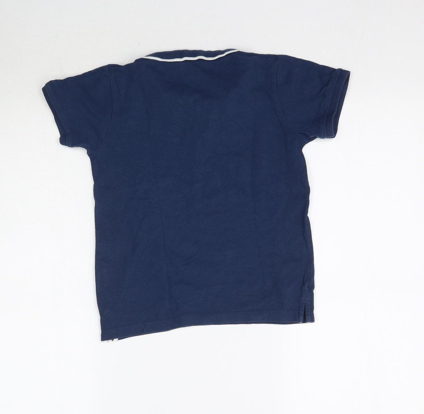 Matalan Boys Blue   Pullover Polo Size 8 Years