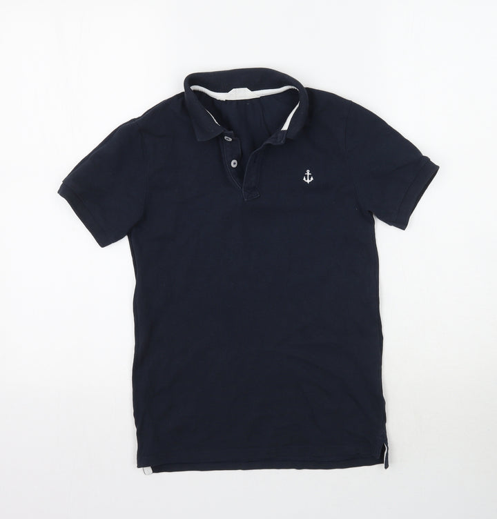 H&M Boys Blue   Pullover Polo Size 9-10 Years