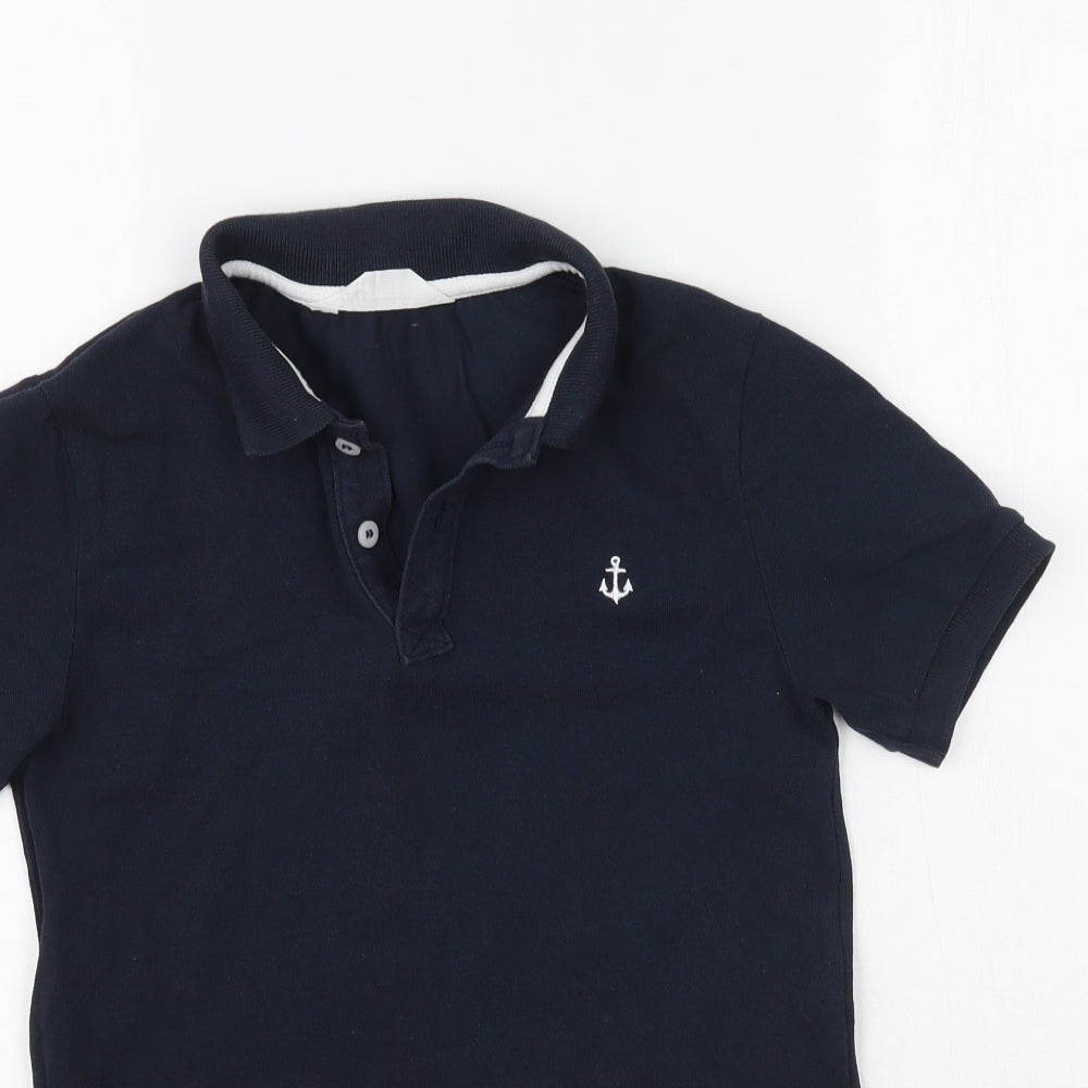 H&M Boys Blue   Pullover Polo Size 9-10 Years