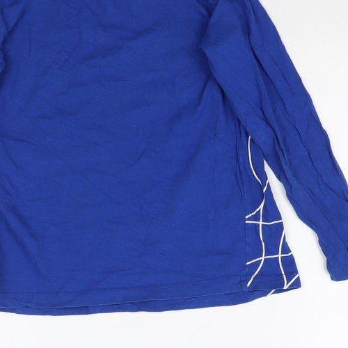 Kids Boys Blue   Basic T-Shirt Size 8-9 Years  - Goal