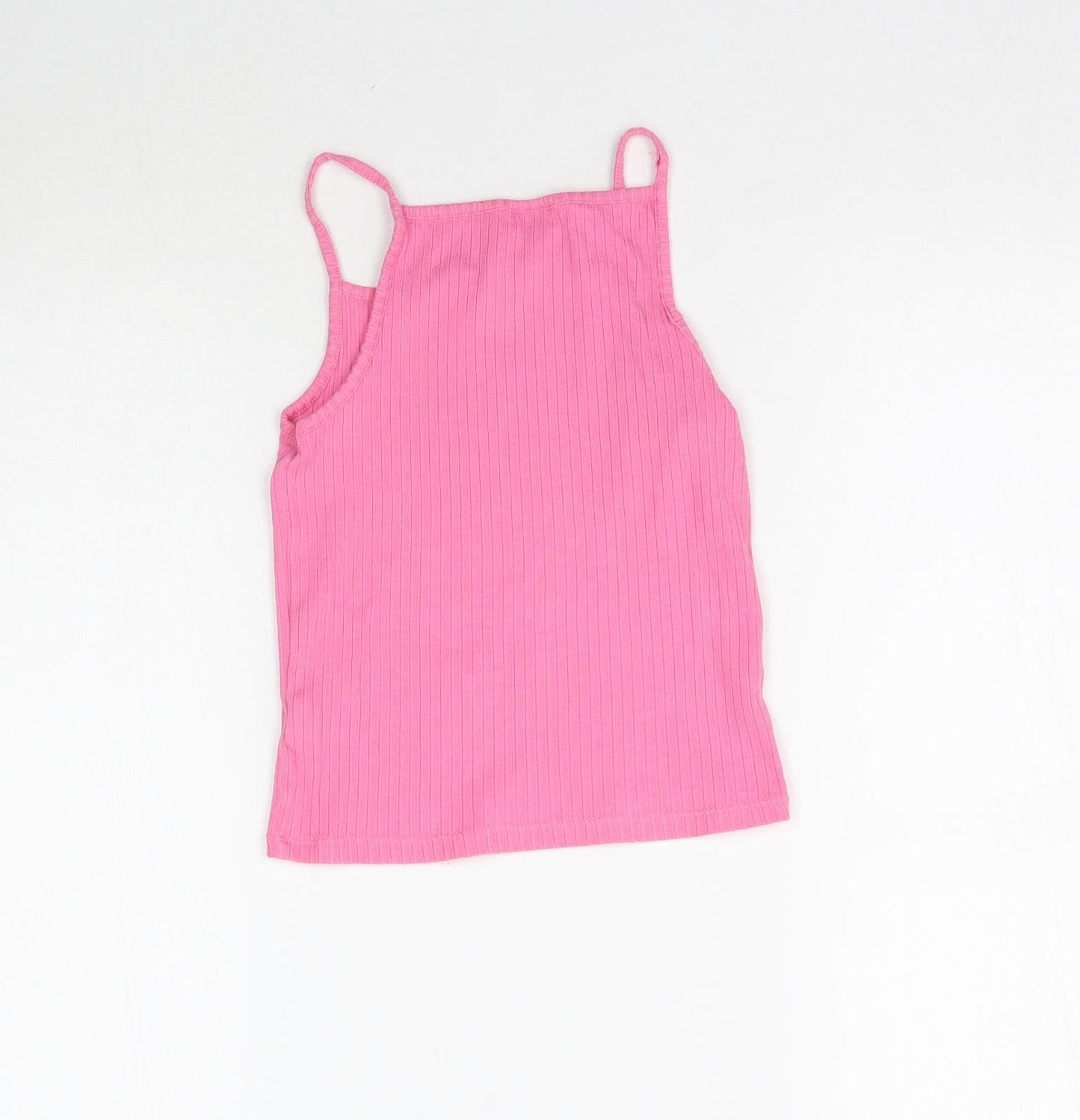 F&F Girls Pink   Basic Tank Size 8-9 Years
