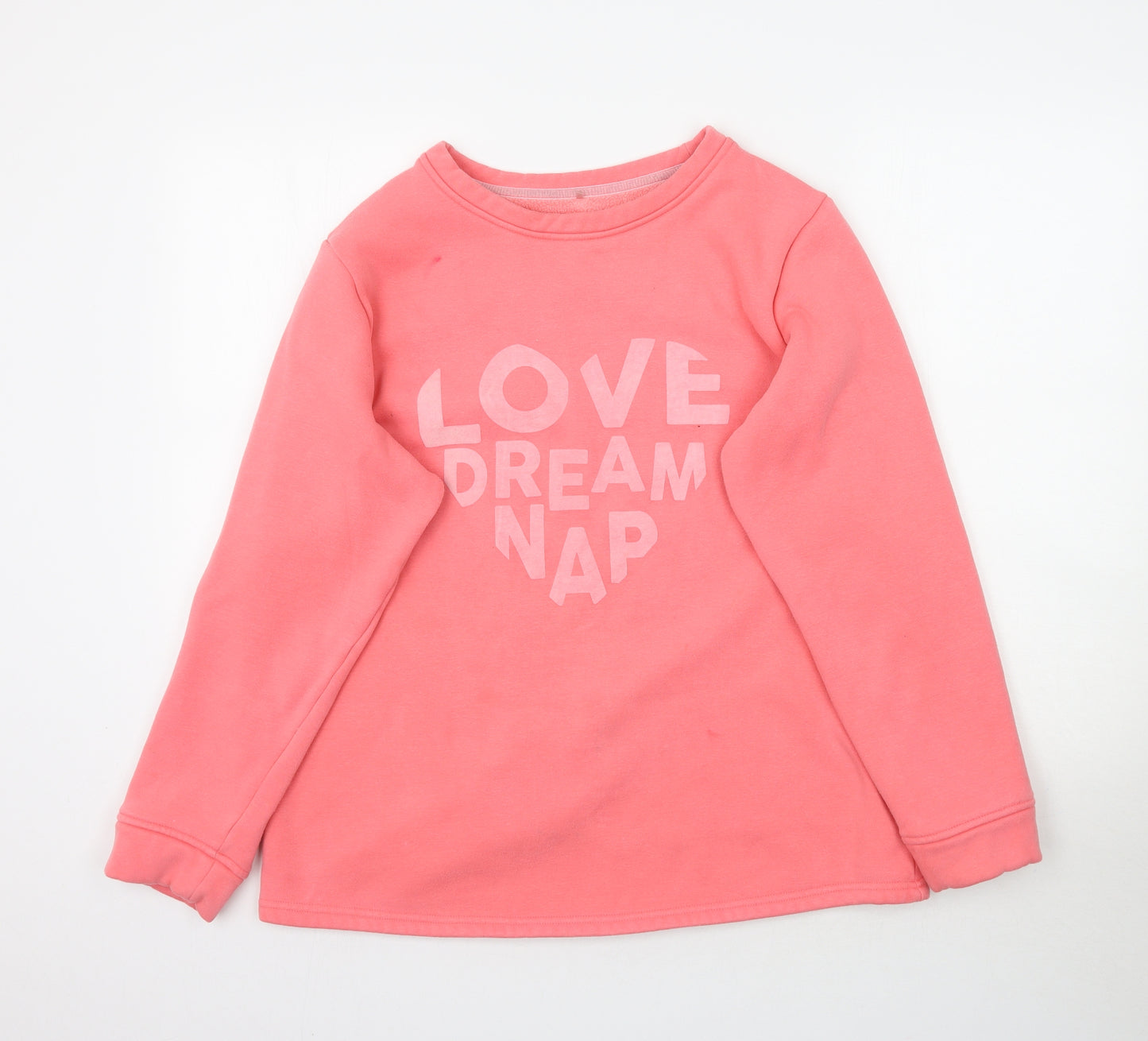 George Womens Pink   Pullover Sweatshirt Size 16  - Love dream nap