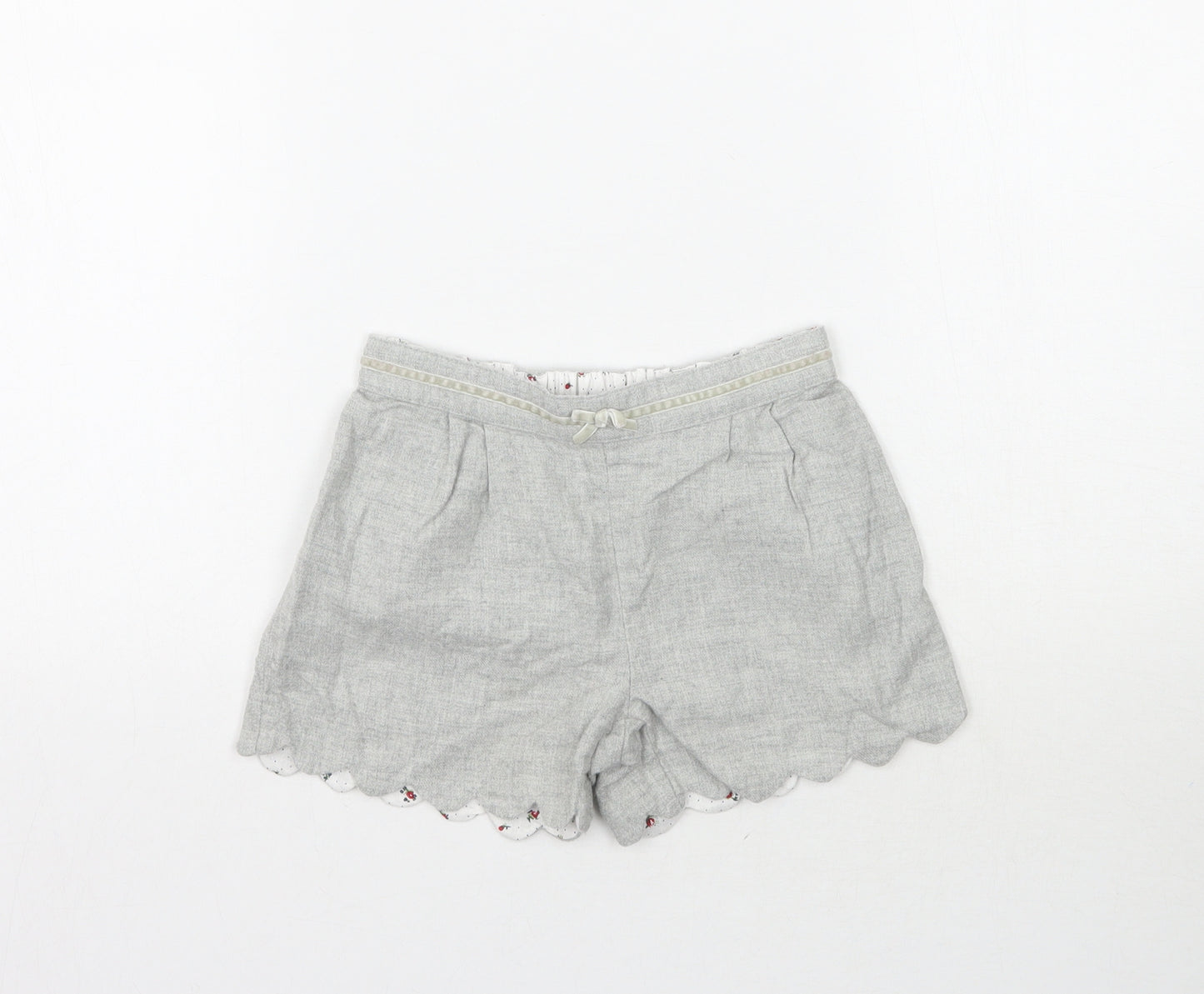 Mothercare Girls Grey   Sweat Shorts Size 3-4 Years