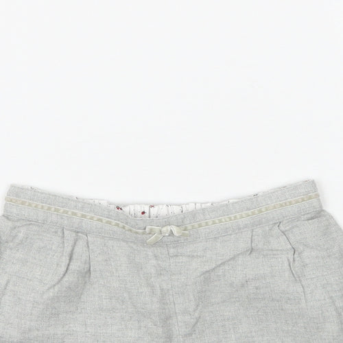 Mothercare Girls Grey   Sweat Shorts Size 3-4 Years