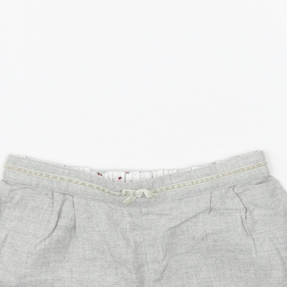 Mothercare Girls Grey   Sweat Shorts Size 3-4 Years